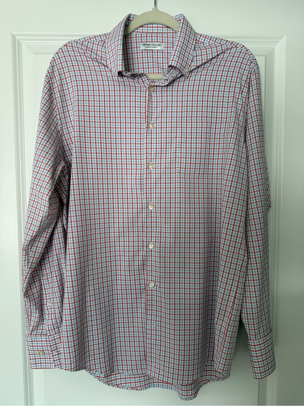 Peter Millar Long-Sleeve Dress Shirt
